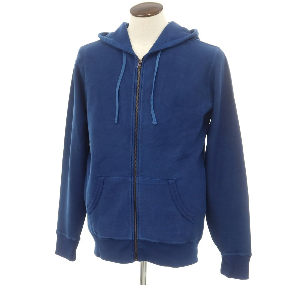 [Used] Saturdays NYC Cotton Zip-up Hoodie Light Navy [L] [Condition Rank B] [Men&