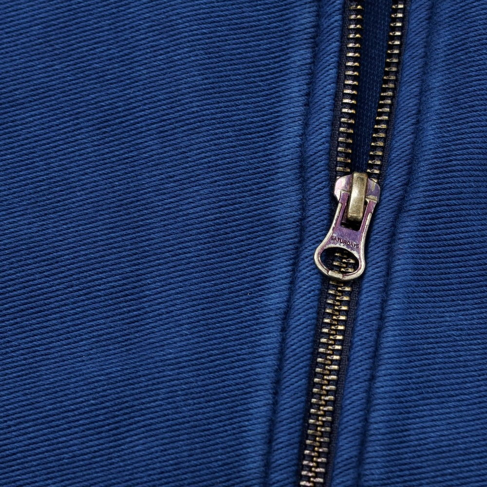 [Used] Saturdays NYC Cotton Zip-up Hoodie Light Navy [L] [Condition Rank B] [Men&