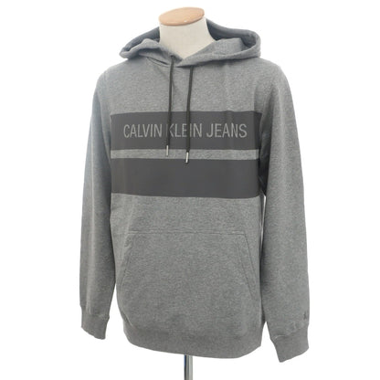 [Used] [Unused] Calvin Klein Jeans Cotton Pullover Hoodie Gray [S] [Condition Rank S] [Men&