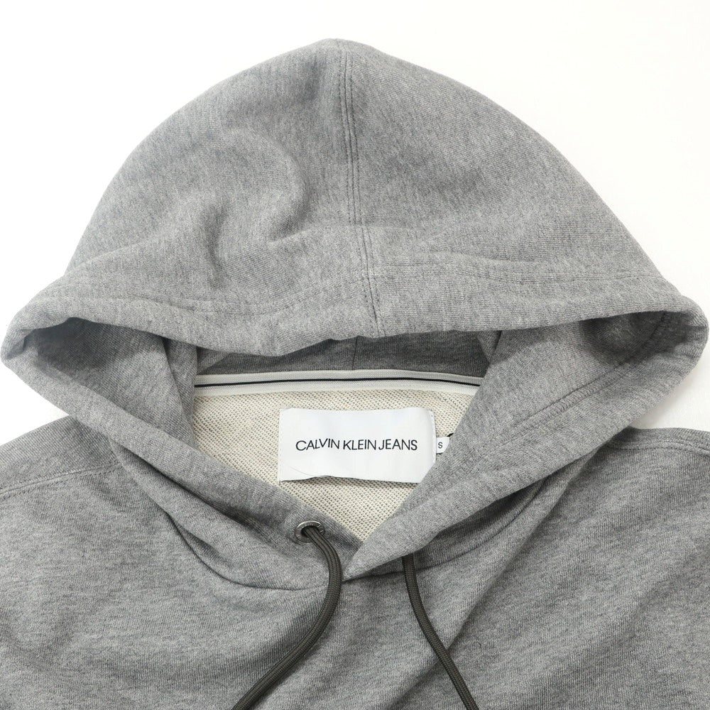 [Used] [Unused] Calvin Klein Jeans Cotton Pullover Hoodie Gray [S] [Condition Rank S] [Men&
