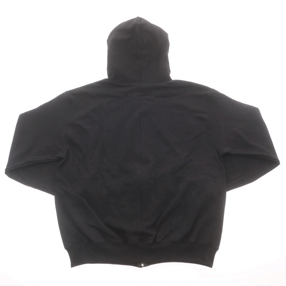 【中古】チャンピオン Champion コットンポリエステル ジップアップ パーカー ブラック【 M 】【 状態ランクA 】【 メンズ 】