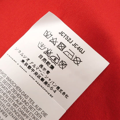 [Used] [Unused] ARMANI COLLEZIONI Stretch Cotton V-neck Short Sleeve T-shirt Red [XL] [Condition Rank S] [Men&