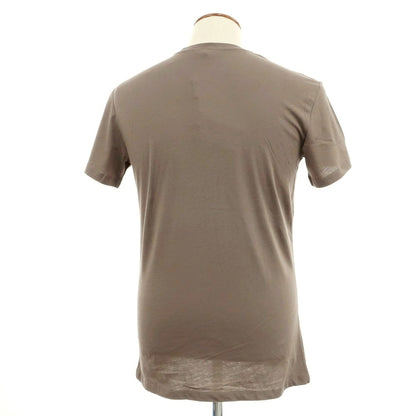 【中古】【未使用】エンポリオ アルマーニ EMPORIO ARMANI コットン クルーネック 半袖Ｔシャツ トープ【 M 】【 状態ランクS 】【 メンズ 】 [APD]