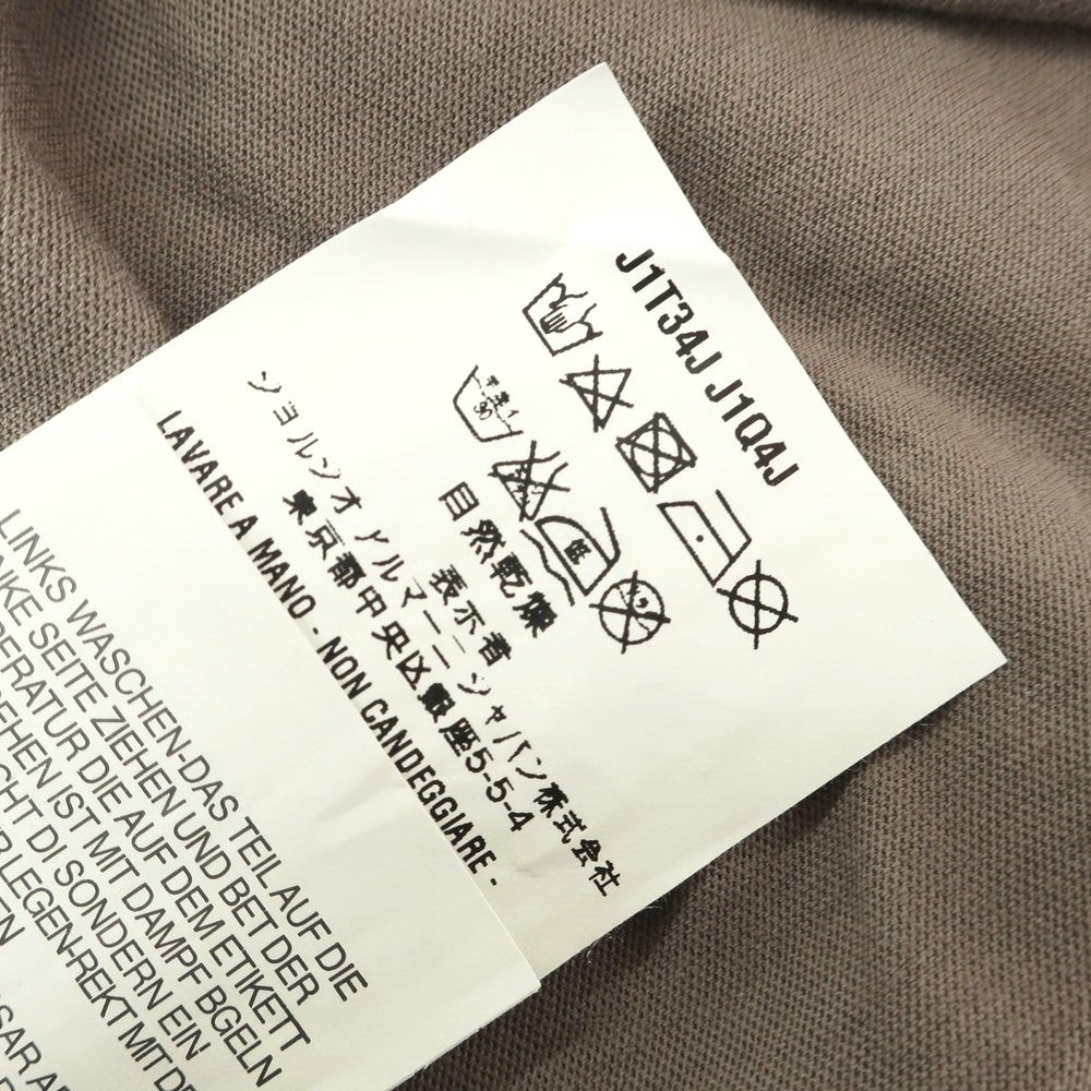 【中古】【未使用】エンポリオ アルマーニ EMPORIO ARMANI コットン クルーネック 半袖Ｔシャツ トープ【 M 】【 状態ランクS 】【 メンズ 】 [APD]
