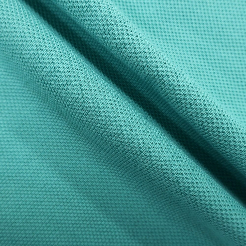 【中古】【未使用】フレッドペリー FRED PERRY コットン 鹿の子 半袖ポロシャツ アクアグリーン【 S 】【 状態ランクS 】【 メンズ 】
