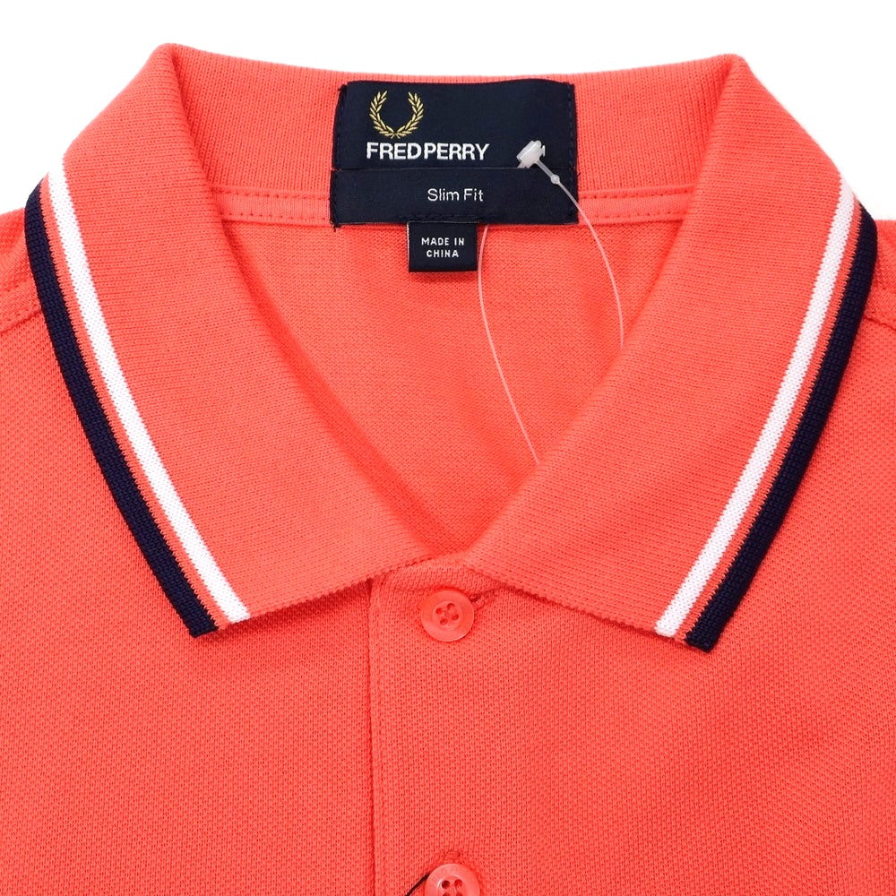 [Used] [Unused] Fred Perry Cotton Pique Short Sleeve Polo Shirt Pink [M] [Condition Rank S] [Men&