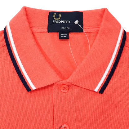 [Used] [Unused] Fred Perry Cotton Pique Short Sleeve Polo Shirt Pink [M] [Condition Rank S] [Men&