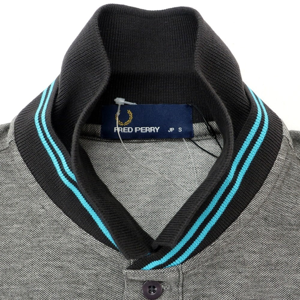 [Used] [Unused] Fred Perry COOL MAX Cotton Polyester Pique Short Sleeve Polo Shirt Grey [S] [Condition Rank S] [Men&