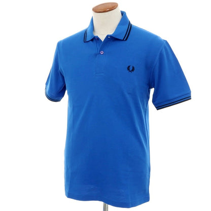 [Used] [Unused] Fred Perry Cotton Pique Short Sleeve Polo Shirt Blue [38] [Condition Rank S] [Men&