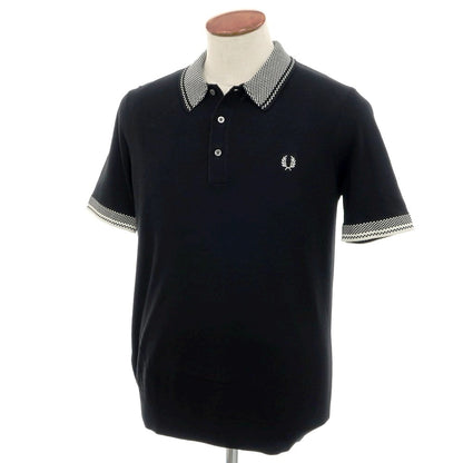 [Used] [Unused] Fred Perry FRED PERRY High Gauge Cotton Short Sleeve Polo Knit Black [M] [Condition Rank S] [Men&