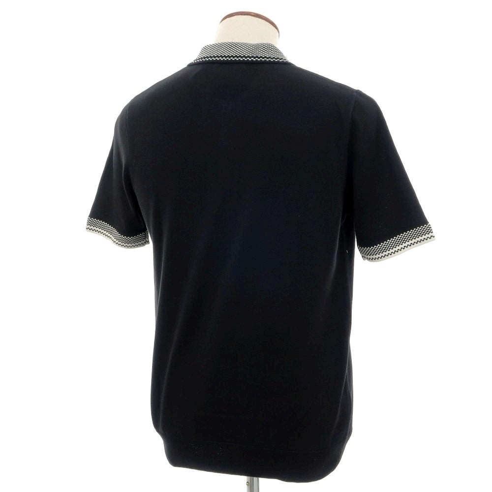 [Used] [Unused] Fred Perry FRED PERRY High Gauge Cotton Short Sleeve Polo Knit Black [M] [Condition Rank S] [Men&