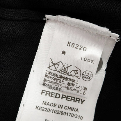 [Used] [Unused] Fred Perry FRED PERRY High Gauge Cotton Short Sleeve Polo Knit Black [M] [Condition Rank S] [Men&
