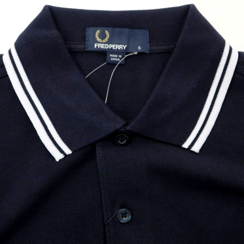[Used] [Unused] Fred Perry Cotton Pique Short Sleeve Polo Shirt Navy [S] [Condition Rank S] [Men&