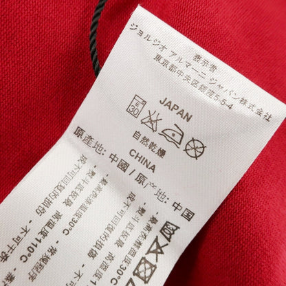 [Used] [Unused] Emporio Armani EMPORIO ARMANI Stretch Cotton Short Sleeve Polo Shirt Red [M] [Condition Rank S] [Men&