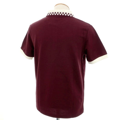 [Used] [Unused] Merc London Cotton Pique Short Sleeve Polo Shirt Wine [S] [Condition Rank S] [Men&