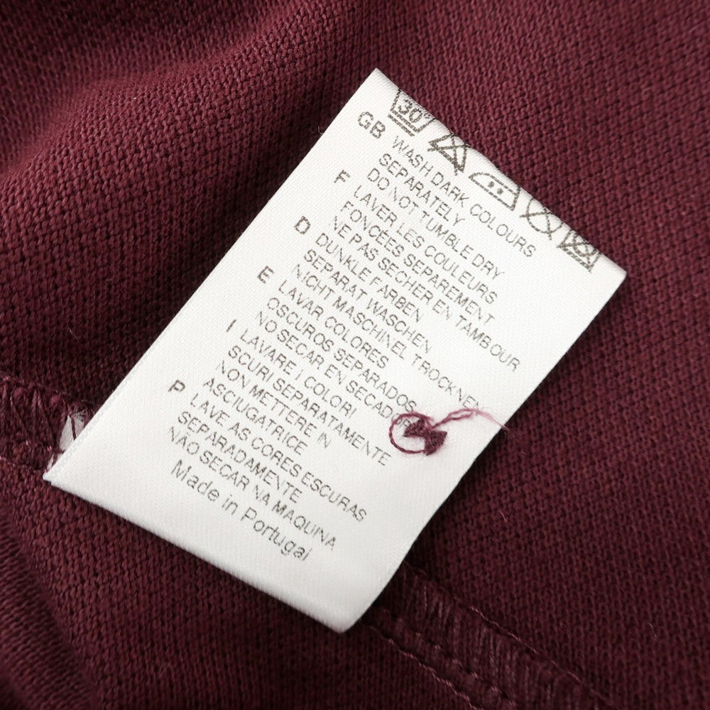 [Used] [Unused] Merc London Cotton Pique Short Sleeve Polo Shirt Wine [S] [Condition Rank S] [Men&
