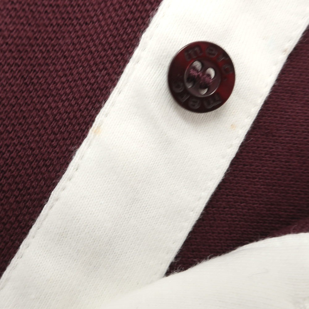 [Used] [Unused] Merc London Cotton Pique Short Sleeve Polo Shirt Wine [S] [Condition Rank S] [Men&