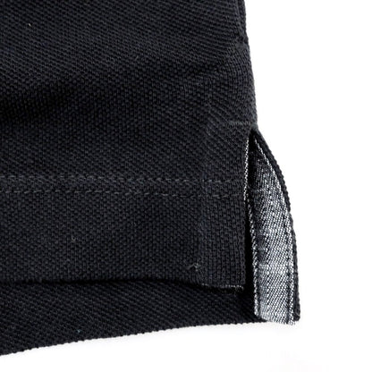 [Used] [Unused] Diesel Cotton Pique Short Sleeve Polo Shirt Black [S] [Condition Rank S] [Men&