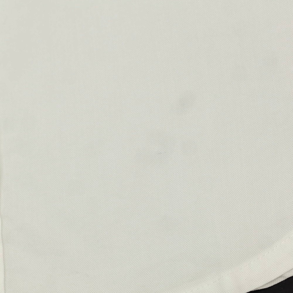 【中古】バーク BARK コットン レギュラーカラー 半袖シャツ ホワイト【 サイズM 】【 状態ランクC 】【 メンズ 】 [CPD]