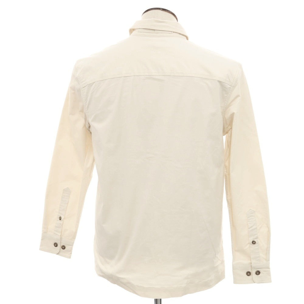 [Used] [Unused] Banana Republic Stretch Cotton Casual Shirt Off White [L] [Condition Rank S] [Men&