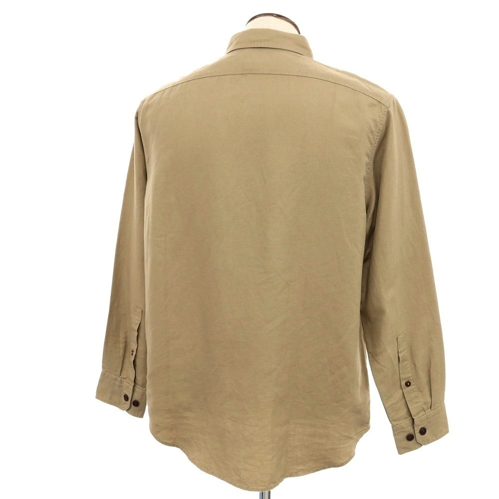[Used] [Unused] Banana Republic Linen Cotton Button-down Casual Shirt Beige [L] [Condition Rank S] [Men&