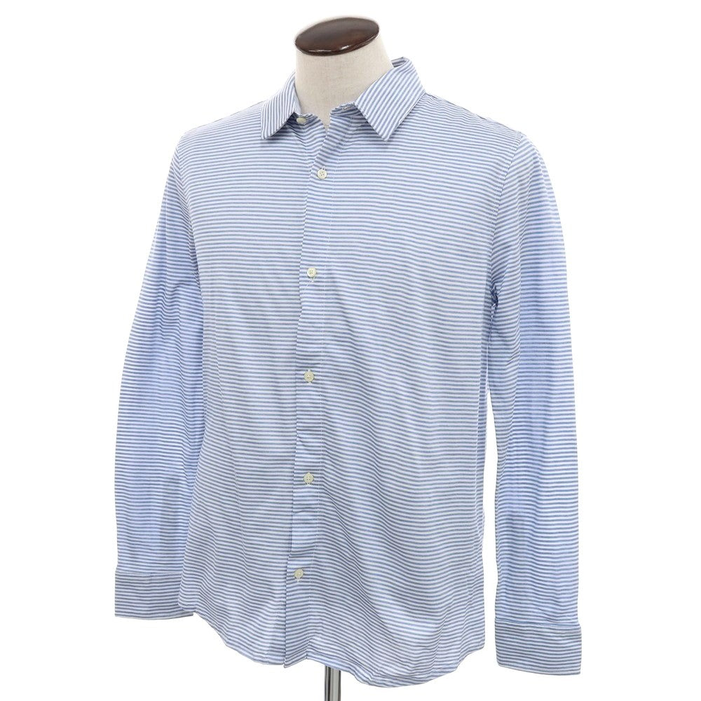 [Used] [Unused] Banana Republic Cotton Border Casual Shirt Blue x White [L] [Condition Rank S] [Men&