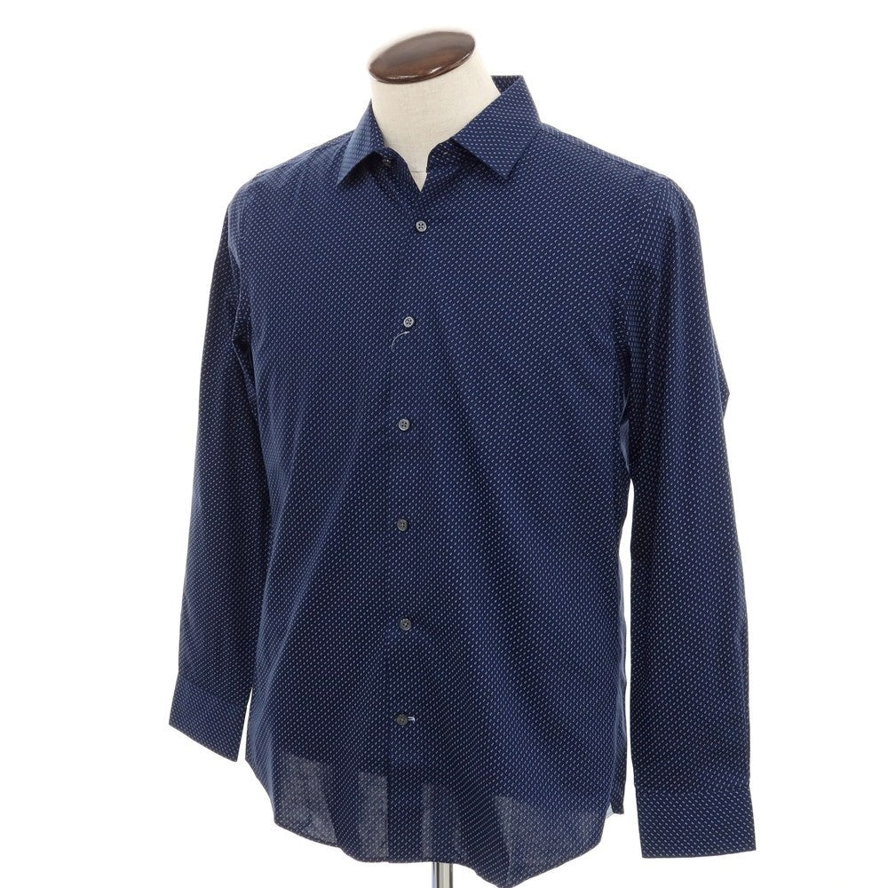 [Used] [Unused] Banana Republic Cotton Regular Collar Casual Shirt Navy [L] [Condition Rank S] [Men&