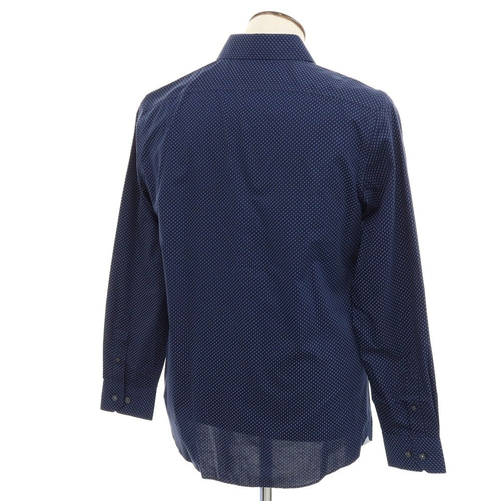 [Used] [Unused] Banana Republic Cotton Regular Collar Casual Shirt Navy [L] [Condition Rank S] [Men&