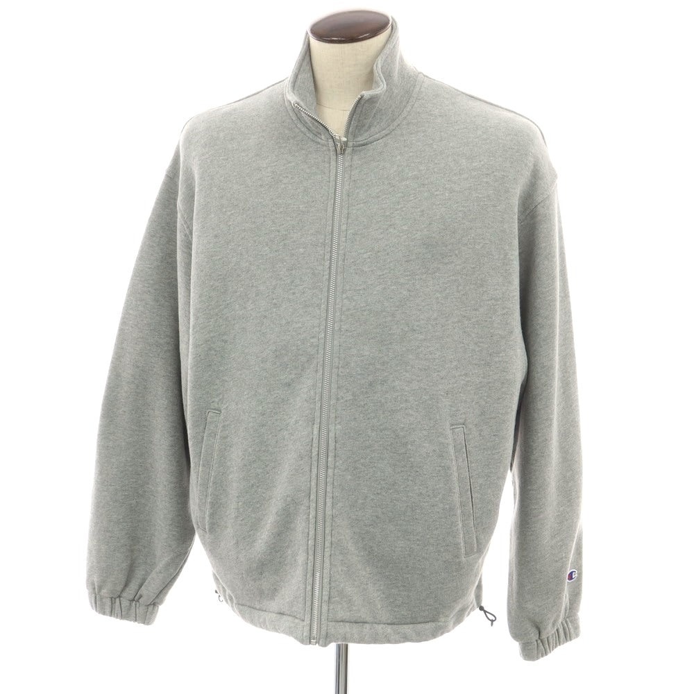 【中古】チャンピオン Champion BEAMS別注 2025年春夏コットンポリエステル ジップアップ ブルゾン グレー【 L 】【 状態ランクB 】【 メンズ 】[EPD]