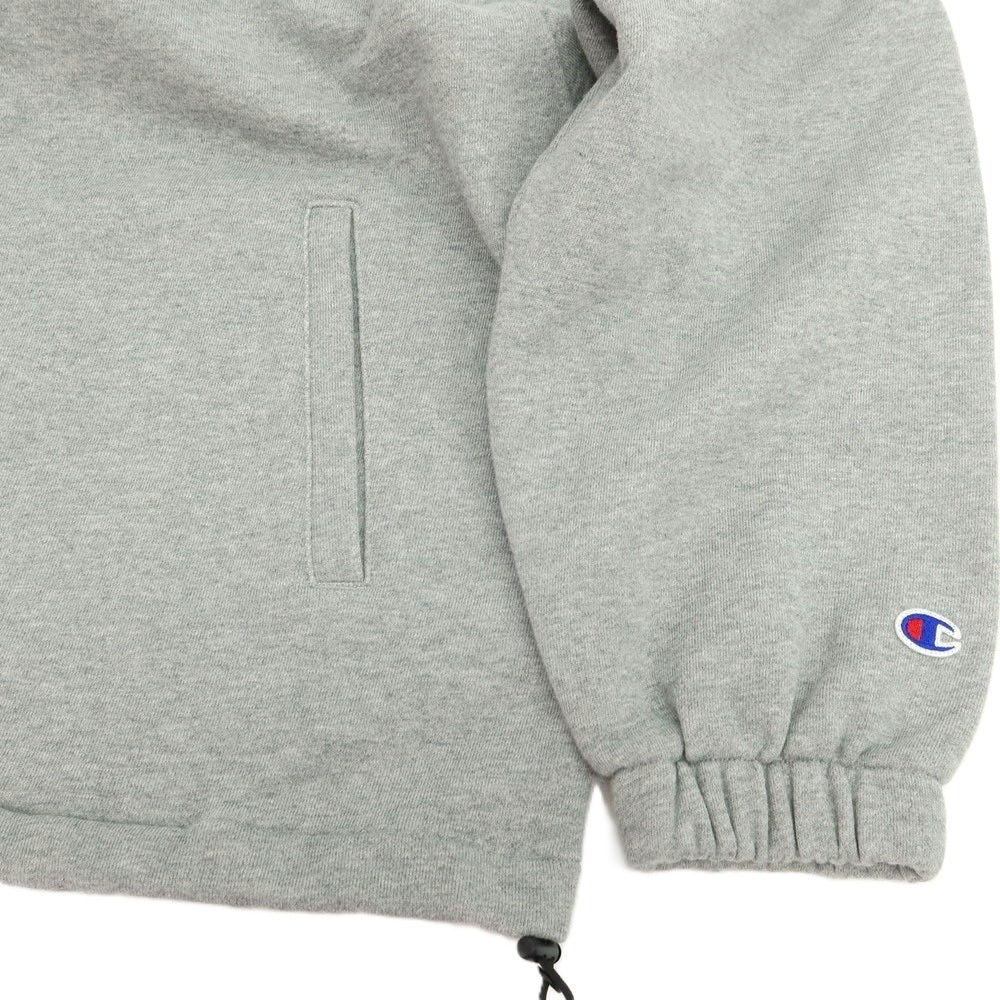 【中古】チャンピオン Champion BEAMS別注 2025年春夏コットンポリエステル ジップアップ ブルゾン グレー【 L 】【 状態ランクB 】【 メンズ 】[EPD]