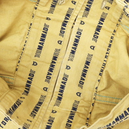 [Used] HUMAN MADE × POST OVERALLS Cotton Casual Shirt Yellow x Navy [L] [Condition Rank B] [Men&