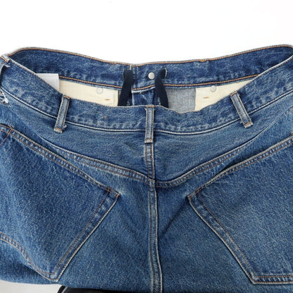 [Used] BEAMS 2025 Spring/Summer &quot;The A&quot; Cotton Jeans Denim Pants Blue [L] [Condition Rank B] [Men&