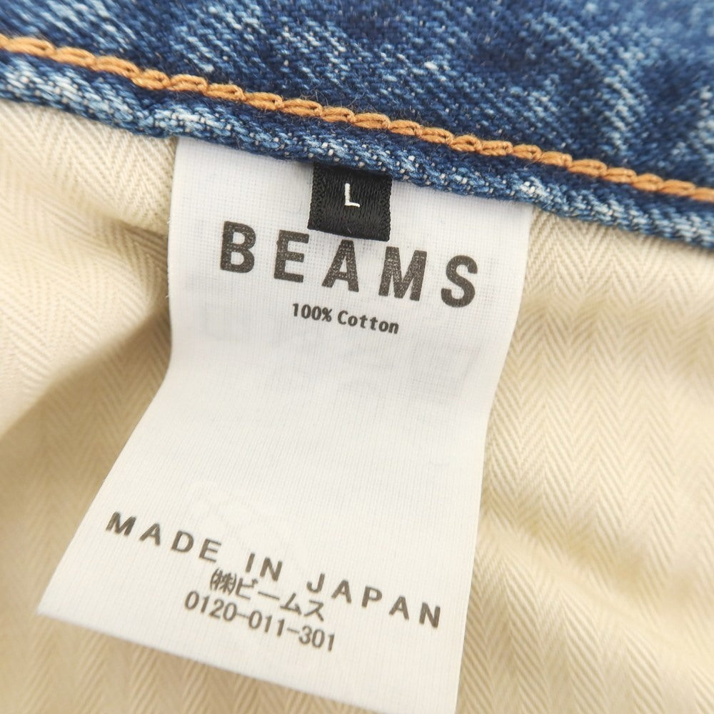 [Used] BEAMS 2025 Spring/Summer &quot;The A&quot; Cotton Jeans Denim Pants Blue [L] [Condition Rank B] [Men&