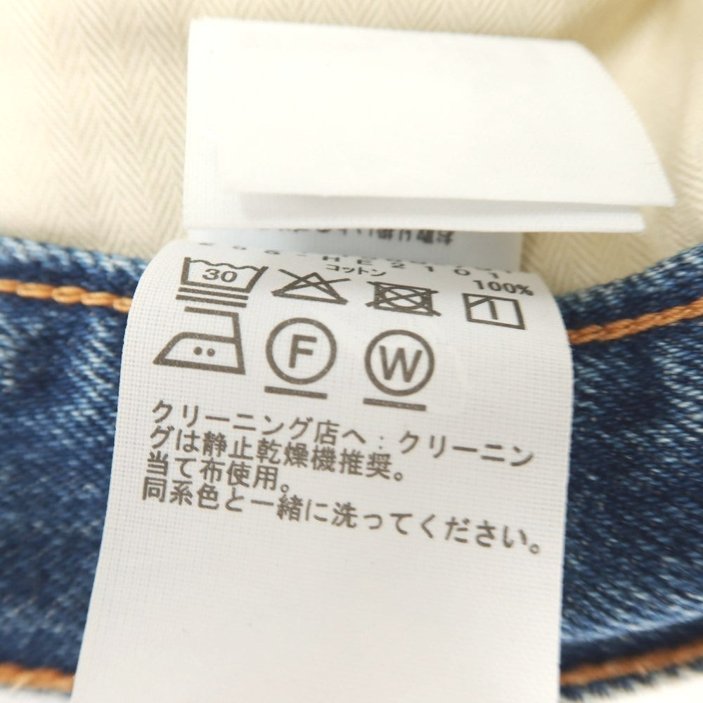 [Used] BEAMS 2025 Spring/Summer &quot;The A&quot; Cotton Jeans Denim Pants Blue [L] [Condition Rank B] [Men&