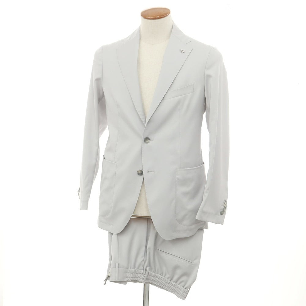 【中古】タリアトーレ TAGLIATORE ウール 2つボタンスーツ アイスグレー【 46 】【 状態ランクA 】【 メンズ 】