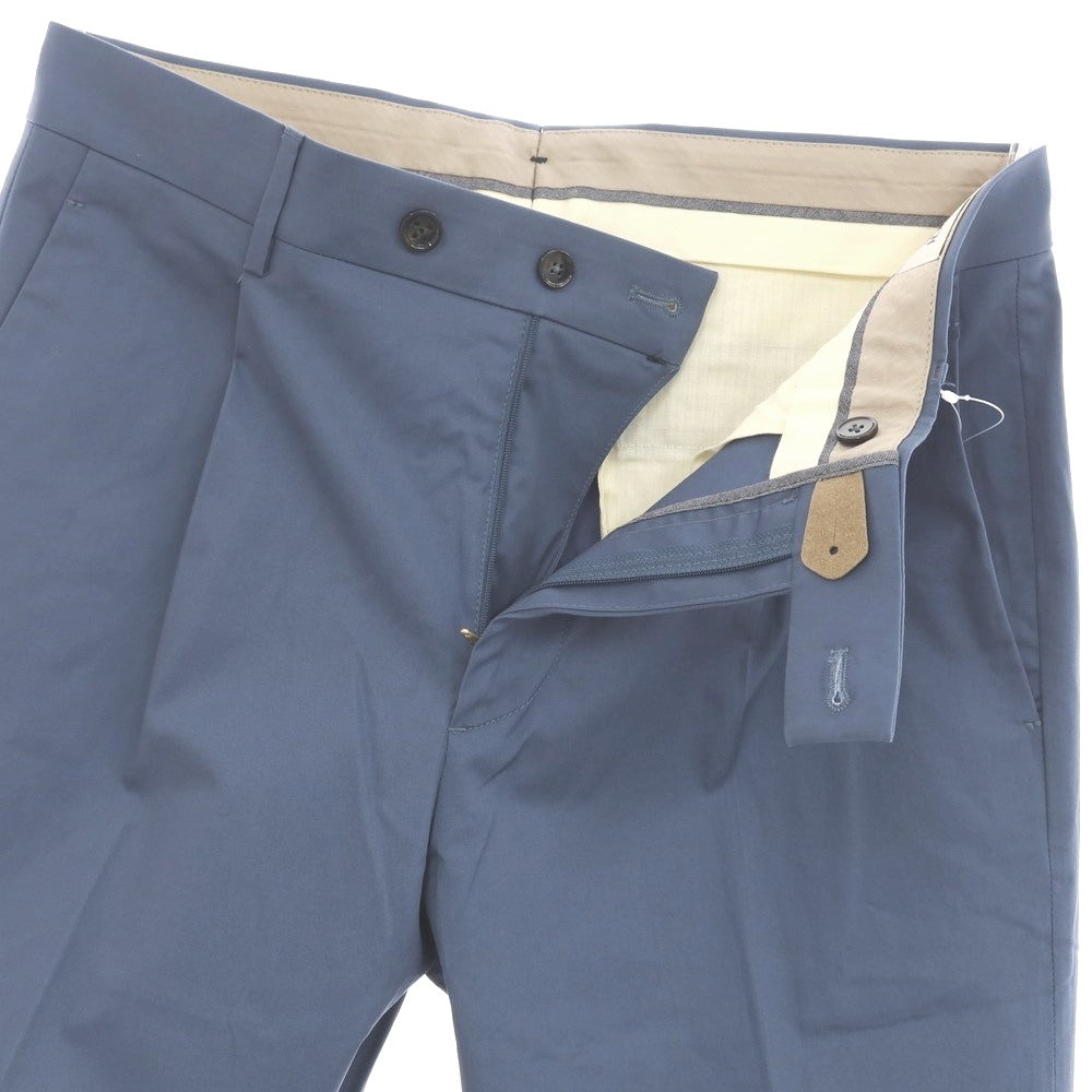 [Used] BERWICH Stretch Cotton Casual Slacks Pants Dusty Blue [48] [Condition Rank A] [Men&