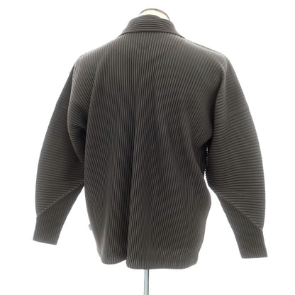 [Used] Homme Plissé Issey Miyake Spring/Summer 2025 Pleated Polyester Blouson Grey [No description (L size)] [Condition Rank A] [Men&