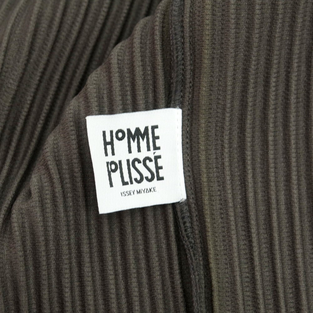 [Used] Homme Plissé Issey Miyake Spring/Summer 2025 Pleated Polyester Blouson Grey [No description (L size)] [Condition Rank A] [Men&