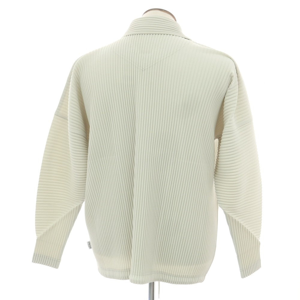 [Used] Homme Plissé Issey Miyake Spring/Summer 2025 Pleated Polyester Blouson Frosty Gray [No description (L size)] [Condition Rank B] [Men&