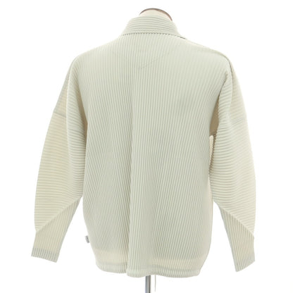 [Used] Homme Plissé Issey Miyake Spring/Summer 2025 Pleated Polyester Blouson Frosty Gray [No description (L size)] [Condition Rank B] [Men&