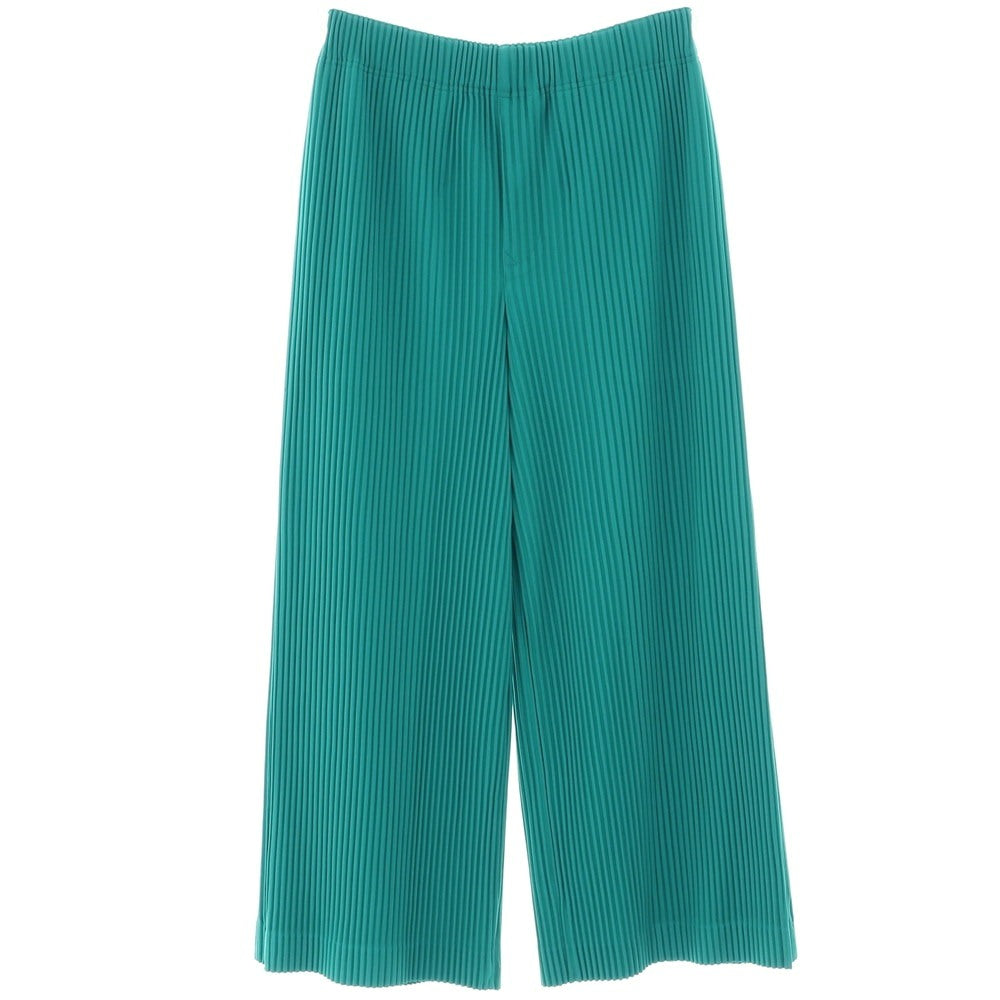 [Used] Homme Plissé Issey Miyake Spring/Summer 2025 Pleated Easy Pants Emerald Green [No description (L size)] [Condition Rank A] [Men&