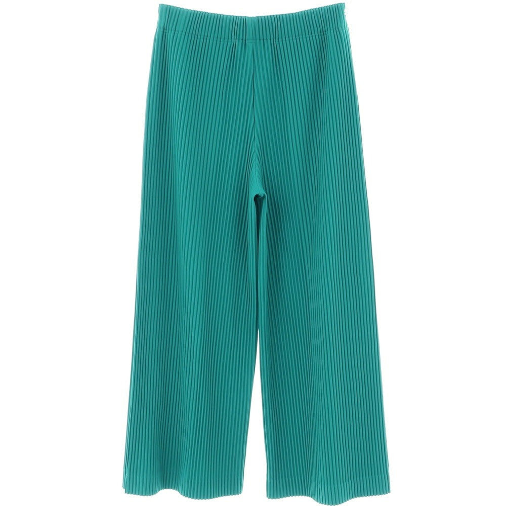 [Used] Homme Plissé Issey Miyake Spring/Summer 2025 Pleated Easy Pants Emerald Green [No description (L size)] [Condition Rank A] [Men&