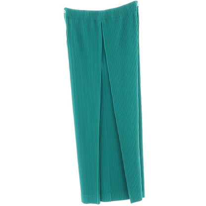 [Used] Homme Plissé Issey Miyake Spring/Summer 2025 Pleated Easy Pants Emerald Green [No description (L size)] [Condition Rank A] [Men&