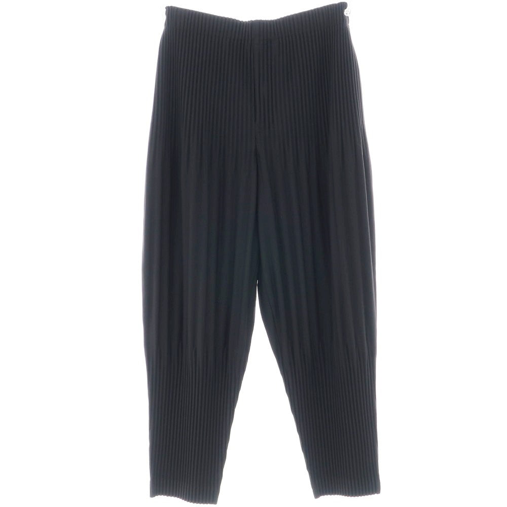 [Used] Homme Plisse Issey Miyake Polyester Pleated Easy Pants Black [1] [Condition Rank A] [Men&
