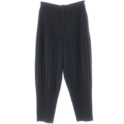 [Used] Homme Plisse Issey Miyake Polyester Pleated Easy Pants Black [1] [Condition Rank A] [Men&