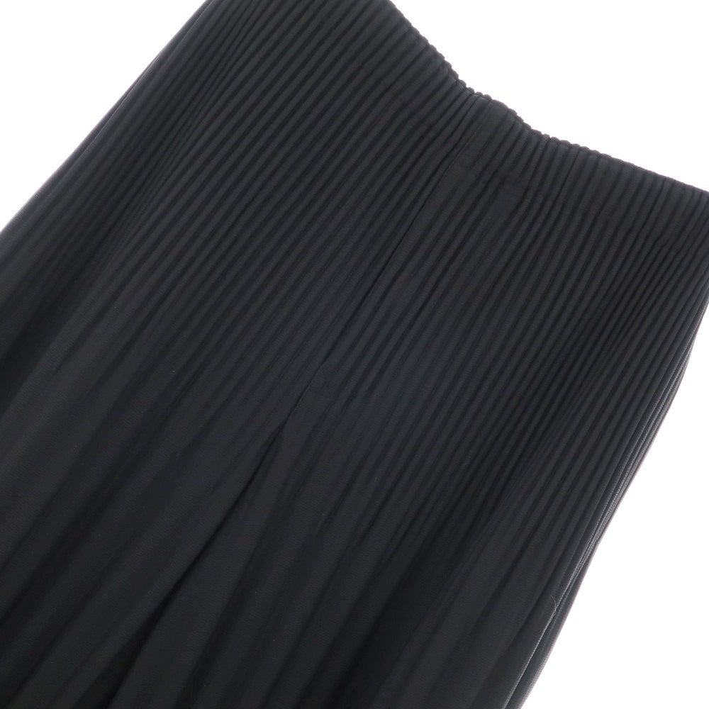 [Used] Homme Plisse Issey Miyake Polyester Pleated Easy Pants Black [1] [Condition Rank A] [Men&