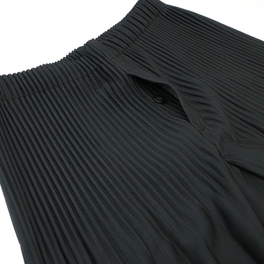 [Used] Homme Plisse Issey Miyake Polyester Pleated Easy Pants Black [1] [Condition Rank A] [Men&