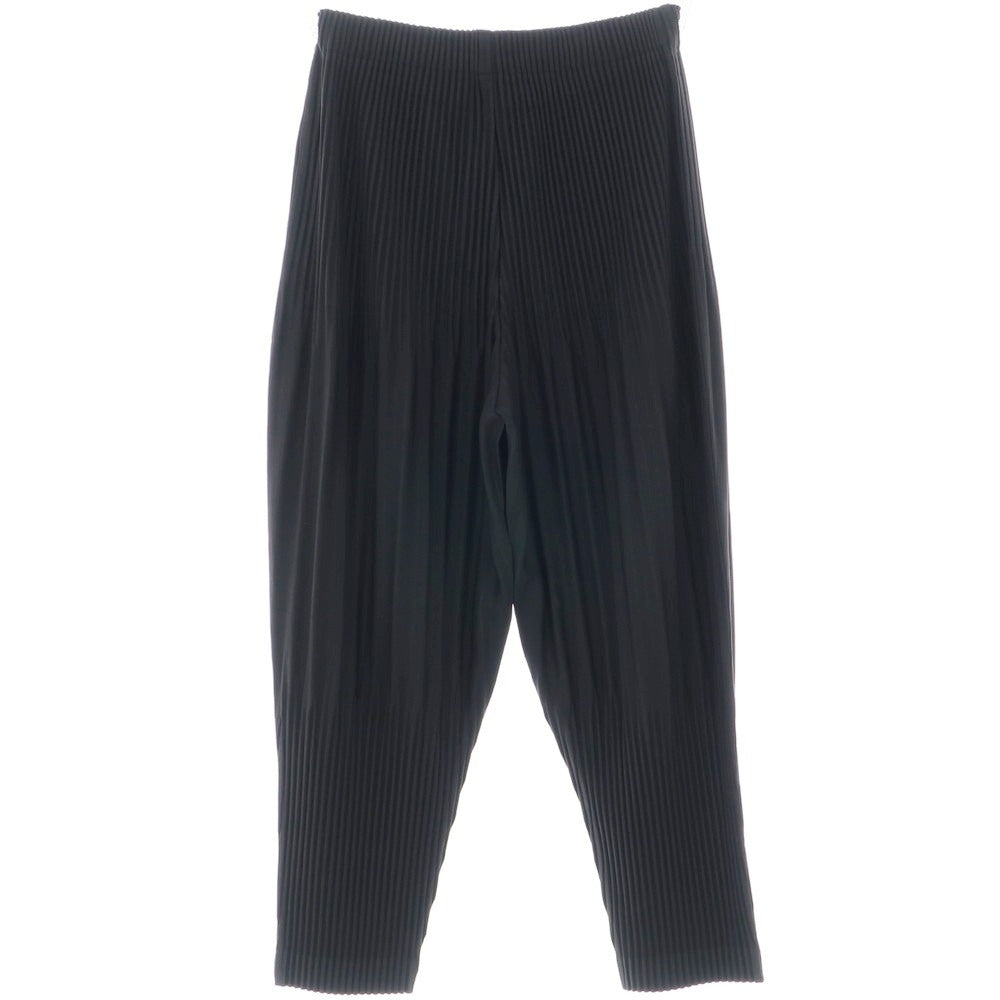 [Used] Homme Plisse Issey Miyake Polyester Pleated Easy Pants Black [1] [Condition Rank A] [Men&