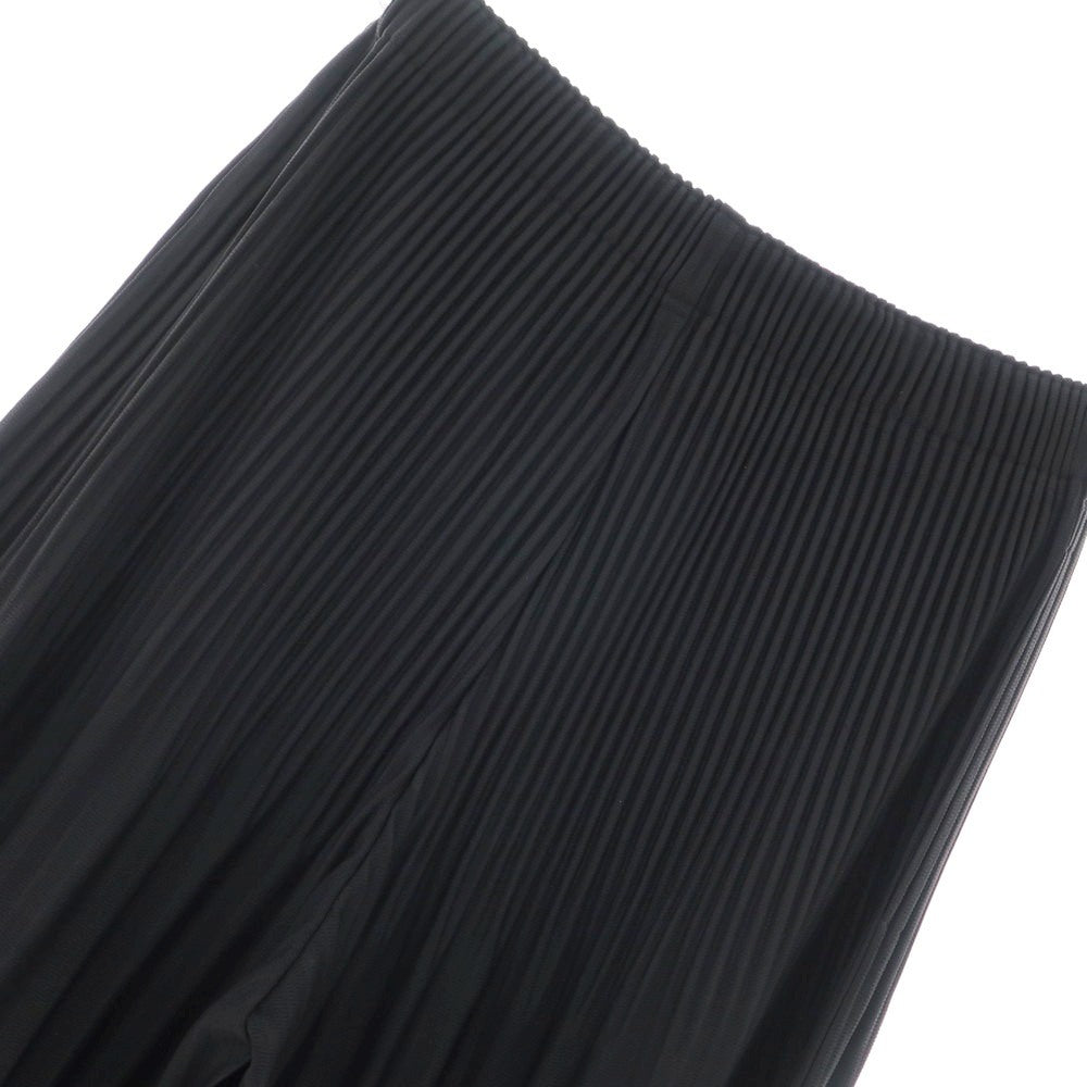 [Used] Homme Plisse Issey Miyake Polyester Pleated Easy Pants Black [1] [Condition Rank A] [Men&