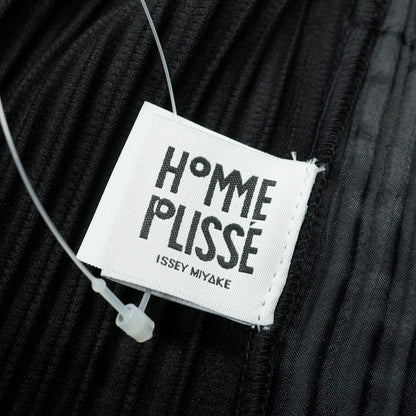[Used] Homme Plisse Issey Miyake Polyester Pleated Easy Pants Black [1] [Condition Rank A] [Men&